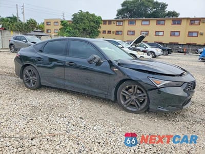 Czwarte zdjęcie samochodu z boku: 2024 ACURA INTEGRA A-SPEC VIN:19UDE4H34RA013092 - miniatura