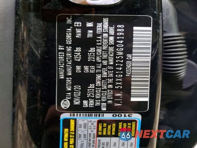 Zdjęcie 12 z 13 samochodu: 2021 KIA K5 LXS VIN:5XXG14J25MG041988 - miniatura