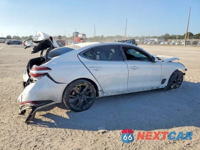 Trzecie zdjęcie samochodu z tyłu: 2022 GENESIS G70 BASE VIN:KMTG54TE2NU100018 - miniatura
