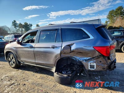 Drugie zdjęcie samochodu z przodu: 2017 HONDA PILOT EXL VIN:5FNYF6H59HB088631 - miniatura