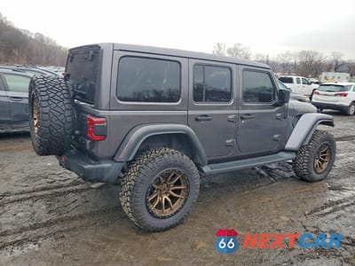 Trzecie zdjęcie samochodu z tyłu: 2021 JEEP WRANGLER UNLIMITED RUBICON 392 VIN:1C4JJXSJ9MW735921 - miniatura