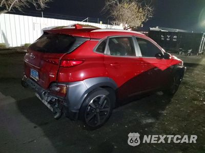 Trzecie zdjęcie samochodu z tyłu: 2021 HYUNDAI KONA ULTIMATE VIN:KM8K5CA5XMU613744 - miniatura
