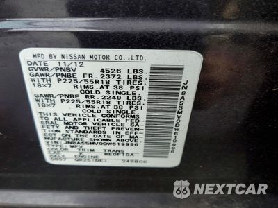 Zdjęcie 13 z 14 samochodu: 2013 NISSAN ROGUE S VIN:JN8AS5MV0DW619996 - miniatura