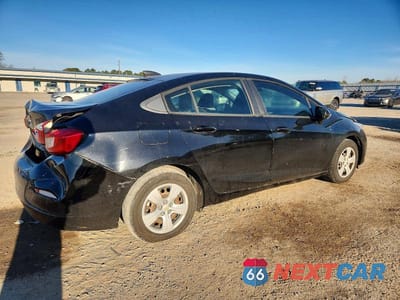 Trzecie zdjęcie samochodu z tyłu: 2017 CHEVROLET CRUZE LS VIN:1G1BC5SM4H7210559 - miniatura