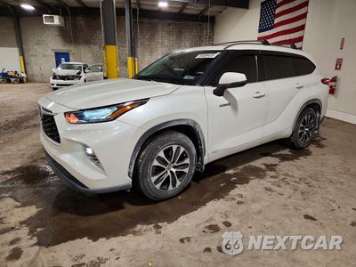 2020 TOYOTA HIGHLANDER HYBRID XLE 5TDHBRCH7LS508793 - główne zdjęcie licytacji z USA - miniatura