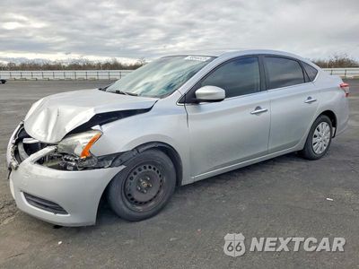 2014 NISSAN SENTRA S 1N4AB7APXEN854495 - główne zdjęcie licytacji z USA - miniatura
