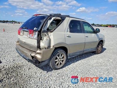 Trzecie zdjęcie samochodu z tyłu: 2004 BUICK RENDEZVOUS CX VIN:3G5DA03E84S516554 - miniatura
