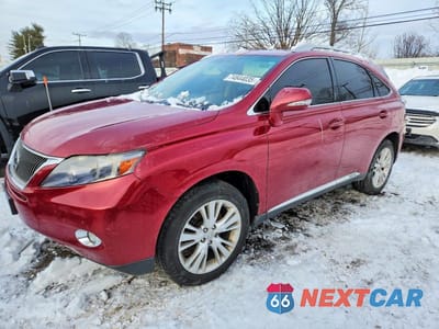 2010 LEXUS RX 450H JTJBC1BA1A2016318 - główne zdjęcie licytacji z USA - miniatura