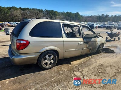 Trzecie zdjęcie samochodu z tyłu: 2006 DODGE GRAND CARAVAN SXT VIN:2D4GP44L86R626242 - miniatura