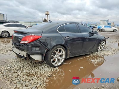 Trzecie zdjęcie samochodu z tyłu: 2013 BUICK REGAL GS VIN:2G4GV5GVXD9248679 - miniatura