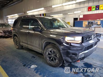 Czwarte zdjęcie samochodu z boku: 2026 HONDA PASSPORT TRAILSPORT ELITE VIN:5FNYF9H8XTB044691 - miniatura