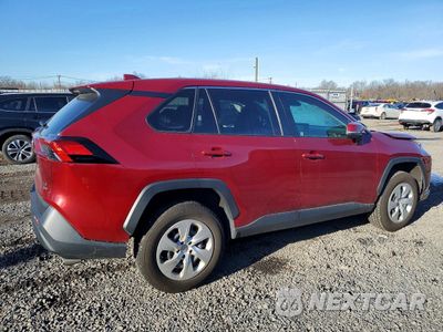 Trzecie zdjęcie samochodu z tyłu: 2022 TOYOTA RAV4 LE VIN:JTMG1RFV9ND086668 - miniatura