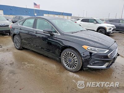 Czwarte zdjęcie samochodu z boku: 2018 FORD FUSION SE VIN:3FA6P0H9XJR160922 - miniatura