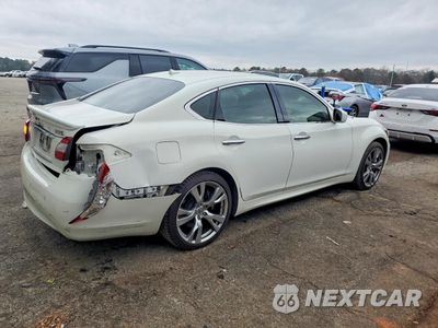 Trzecie zdjęcie samochodu z tyłu: 2012 INFINITI M37 VIN:JN1BY1AP6CM334780 - miniatura