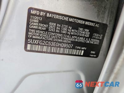Zdjęcie 13 z 13 samochodu: 2014 BMW X6 XDRIVE35I VIN:5UXFG2C53E0H09507 - miniatura