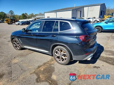 Drugie zdjęcie samochodu z przodu: 2023 BMW X3 SDRIVE30I VIN:WBX47DP01PN243049 - miniatura
