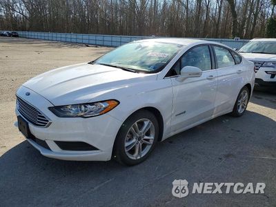2018 FORD FUSION SE HYBRID 3FA6P0LU4JR117303 - główne zdjęcie licytacji z USA - miniatura