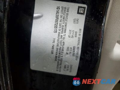 Zdjęcie 12 z 12 samochodu: 2008 CHEVROLET COBALT LT VIN:1G1AL58FX87205175 - miniatura