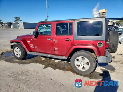 Drugie zdjęcie samochodu z przodu: 2012 JEEP WRANGLER UNLIMITED SAHARA VIN:1C4BJWEGXCL173008 - miniatura