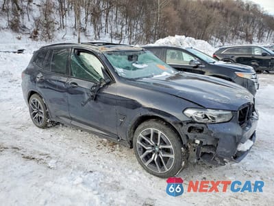 Czwarte zdjęcie samochodu z boku: 2023 BMW X3 M VIN:5YM13EC02P9R88125 - miniatura