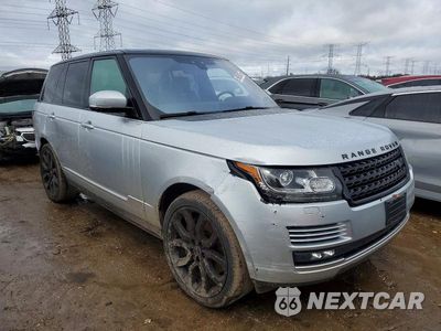 Czwarte zdjęcie samochodu z boku: 2017 LAND ROVER RANGE ROVER HSE VIN:SALGS2FV4HA360538 - miniatura