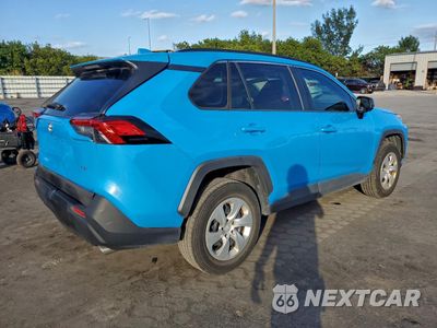 Trzecie zdjęcie samochodu z tyłu: 2020 TOYOTA RAV4 LE VIN:2T3H1RFV3LC048889 - miniatura