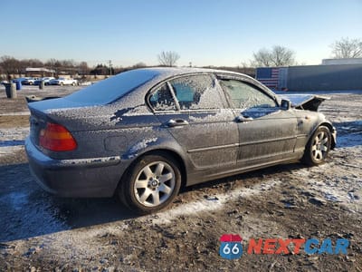 Trzecie zdjęcie samochodu z tyłu: 2002 BMW 325 I VIN:WBAET37402NG78373 - miniatura
