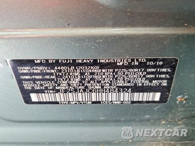 Zdjęcie 13 z 13 samochodu: 2017 SUBARU FORESTER 2.5I LIMITED VIN:JF2SJAJC6HH484324 - miniatura