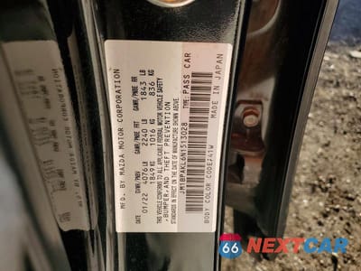 Zdjęcie 12 z 12 samochodu: 2022 MAZDA 3 SELECT VIN:JM1BPAKL6N1513028 - miniatura