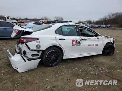 Trzecie zdjęcie samochodu z tyłu: 2022 TOYOTA CAMRY NIGHT SHADE VIN:4T1T31AK5NU042542 - miniatura