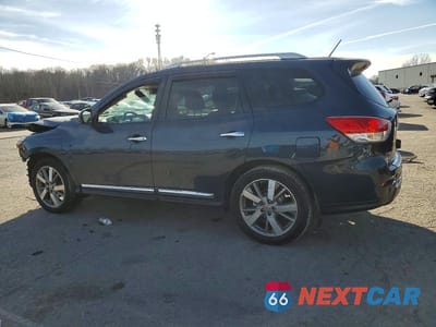 Drugie zdjęcie samochodu z przodu: 2016 NISS PATHFINDER PLATINUM VIN:5N1AR2MM5GC630572 - miniatura