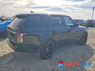 Trzecie zdjęcie samochodu z tyłu: 2020 LAND ROVER RANGE ROVER HSE VIN:SALGS2RUXLA576972 - miniatura