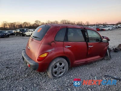 Trzecie zdjęcie samochodu z tyłu: 2001 CHRYSLER PT CRUISER VIN:3C8FY4BBX1T547398 - miniatura