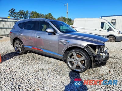 Czwarte zdjęcie samochodu z boku: 2021 GENESIS GV80 2.5T VIN:KMUHBDSB9MU059692 - miniatura