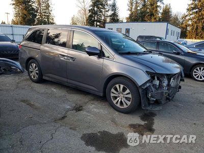 Czwarte zdjęcie samochodu z boku: 2014 HONDA ODYSSEY EX VIN:5FNRL5H40EB020048 - miniatura