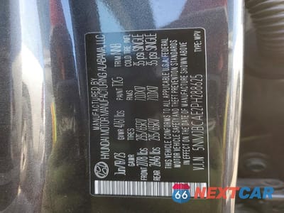 Zdjęcie 13 z 13 samochodu: 2023 HYUNDAI TUCSON SEL VIN:5NMJBCAE2PH288625 - miniatura