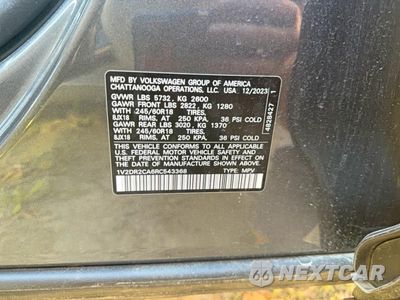 Zdjęcie 10 z 10 samochodu: 2024 VOLKSWAGEN ATLAS SE VIN:1V2DR2CA6RC543368 - miniatura