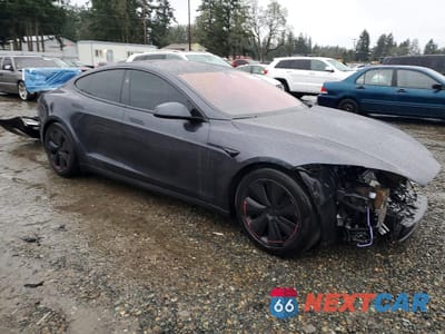 Czwarte zdjęcie samochodu z boku: 2024 TESLA MODEL S VIN:5YJSA1E57RF540962 - miniatura