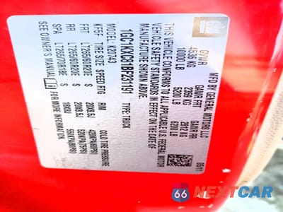 Zdjęcie 12 z 13 samochodu: 2011 CHEVROLET SILVERADO K2500 HEAVY DUTY LT VIN:1GC1KXC81BF231191 - miniatura