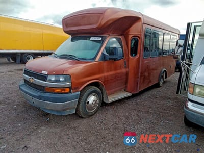 2020 CHEVROLET EXPRESS G4500 SHUTTLE BUS 1HA6GUBB4LN005572 - główne zdjęcie licytacji z USA - miniatura