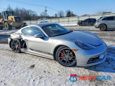 Czwarte zdjęcie samochodu z boku: 2023 PORSCHE CAYMAN S VIN:WP0AB2A88PS268050 - miniatura