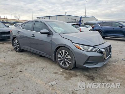 Czwarte zdjęcie samochodu z boku: 2021 NISSAN SENTRA SV VIN:3N1AB8CV6MY201811 - miniatura