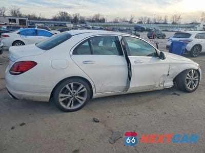 Trzecie zdjęcie samochodu z tyłu: 2020 MERCEDES-BENZ C 300 4MATIC VIN:55SWF8EB4LU327765 - miniatura