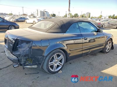 Trzecie zdjęcie samochodu z tyłu: 2007 AUDI A4 2.0T CABRIOLET QUATTRO VIN:WAUDF48H57K030477 - miniatura
