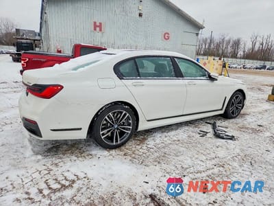 Trzecie zdjęcie samochodu z tyłu: 2022 BMW 750 XI VIN:WBA7U2C08NCK33895 - miniatura