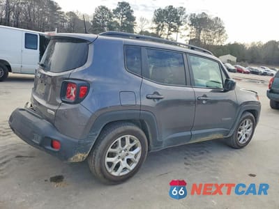 Trzecie zdjęcie samochodu z tyłu: 2018 JEEP RENEGADE LATITUDE VIN:ZACCJABB4JPJ24506 - miniatura