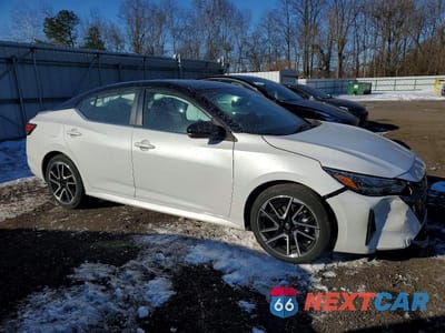 Czwarte zdjęcie samochodu z boku: 2025 NISSAN SENTRA SR VIN:3N1AB8DV9SY220140 - miniatura