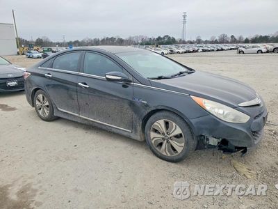 Czwarte zdjęcie samochodu z boku: 2013 HYUNDAI SONATA HYBRID VIN:KMHEC4A4XDA091389 - miniatura