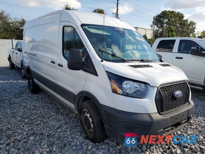 Czwarte zdjęcie samochodu z boku: 2024 FORD TRANSIT CARGO VAN T- VIN:1FTBR1C83RKB21659 - miniatura