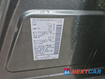 Zdjęcie 10 z 14 samochodu: 2014 NISSAN PATHFINDER S VIN:5N1AR2MM6EC663206 - miniatura